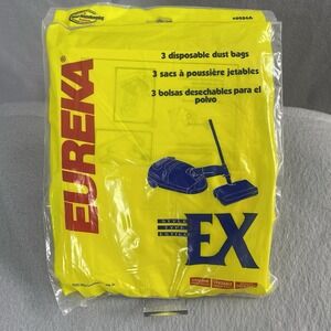 Eureka EX Vacuum Cleaner Bags 3 Disposable Dust Bags 60284A New